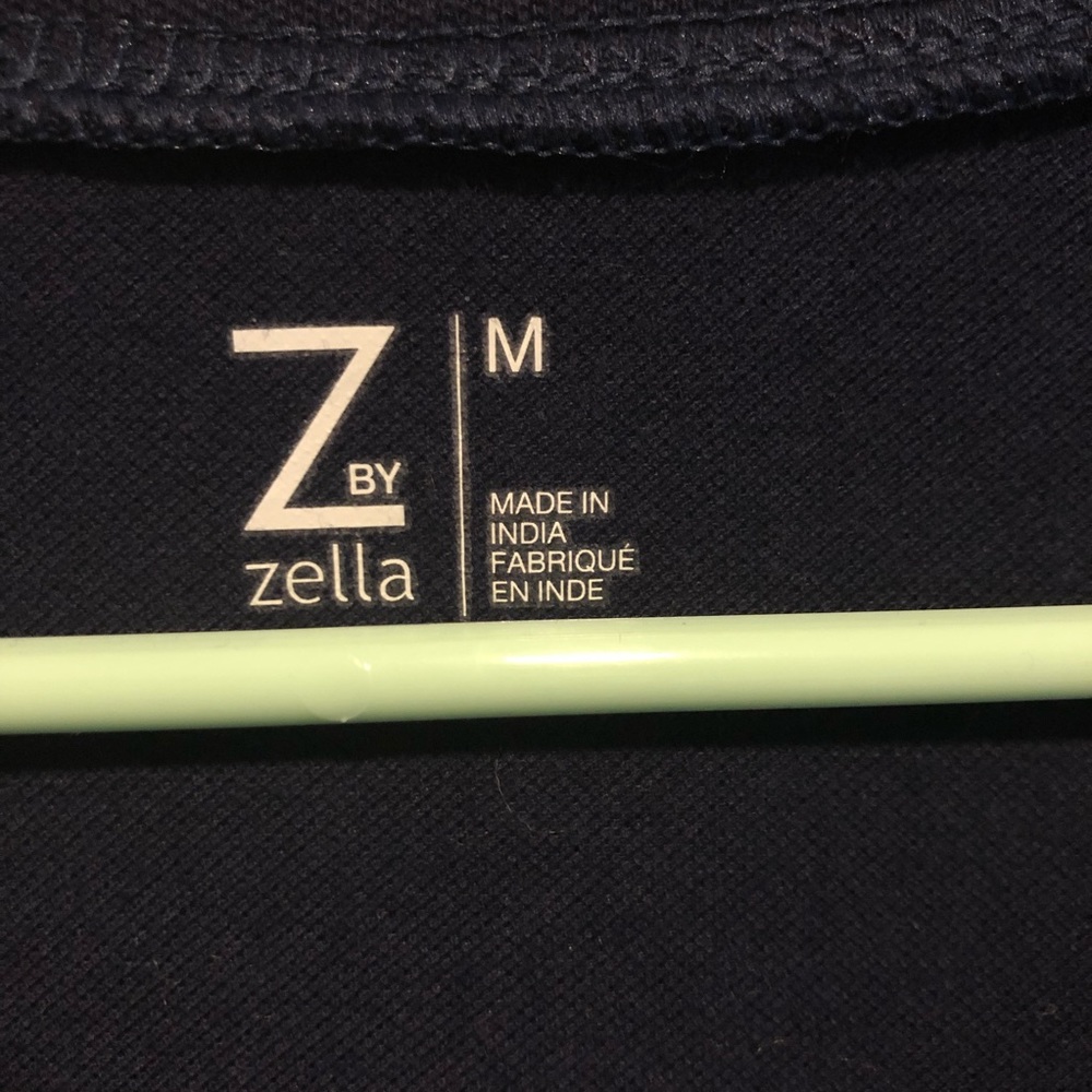 Navy blue Zella Athletic Long Sleeve Shirt - Picture 2 of 3